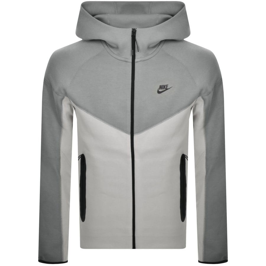 Nike Sportswear Tech Full Zip Hoodie Grey